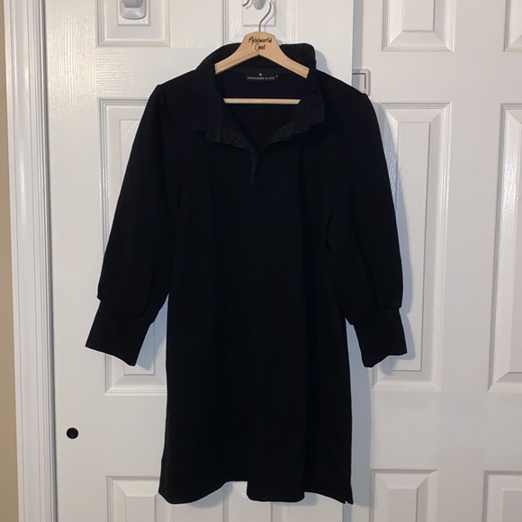 Black Charlotte Terry Dress
POMANDER PLACE - Picture 7 of 10